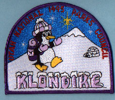 1995 Utah National Parks Klondike Derby Patch