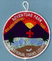 Adventure Park Camp Patch 1999
