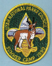 1990 Utah National Parks Camper Patch