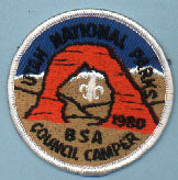 1980 Utah National Parks Camper Patch