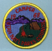 1968 Utah National Parks Camper Patch
