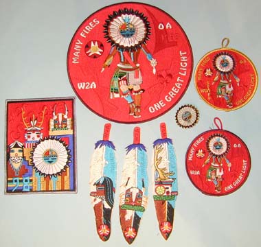 1998 Section W2A Conclave Patch Set Deluxe