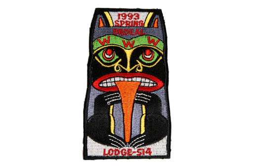 Lodge 514 Patch eX1993-4