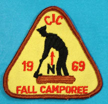 CIC Fall Camporee 1969 Patch