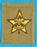 Star Rank Patch 1930-1940s