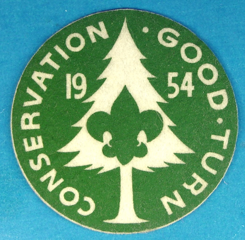1954 Conservation Good Turn Camporee Patch