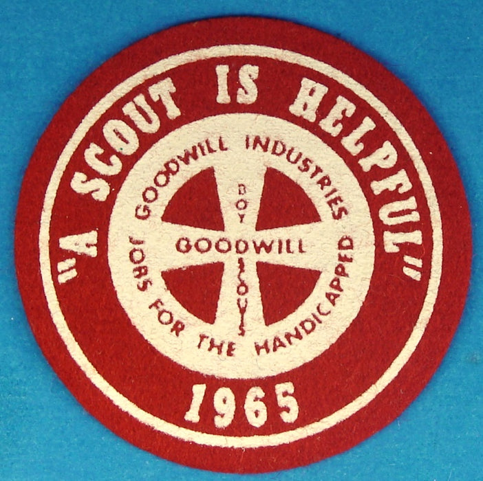 1965 Goodwill Patch Felt