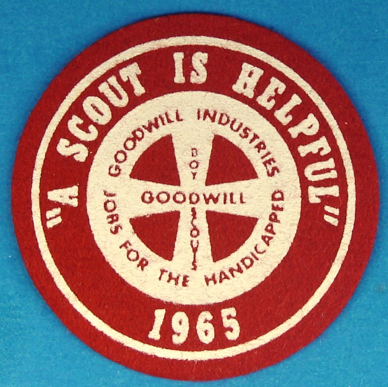 1965 Goodwill Patch Felt