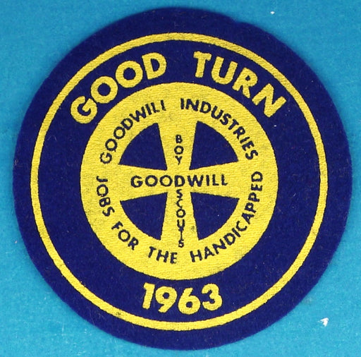 1963 Goodwill Patch Felt