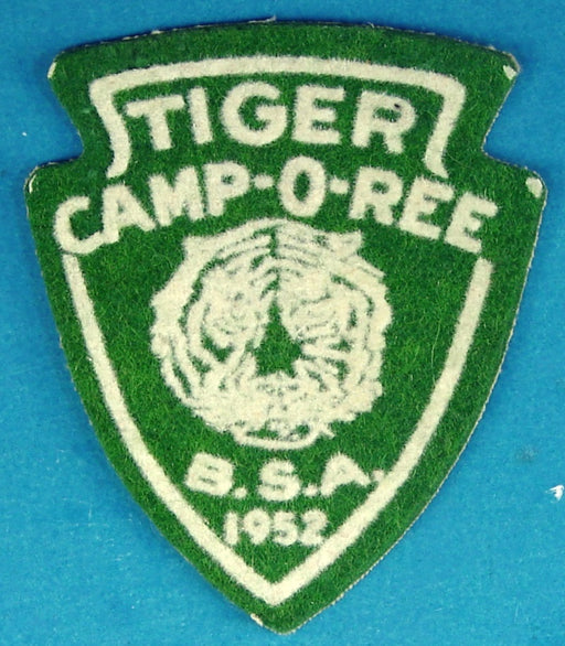 1952 Tiger Camp-O-Ree Patch