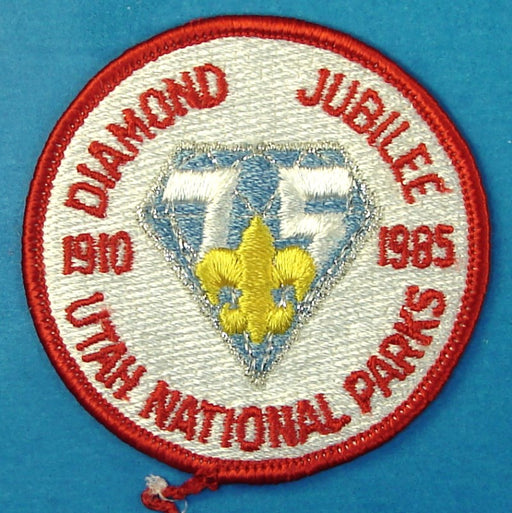 Utah National Parks Diamond Jubilee 1985 Patch