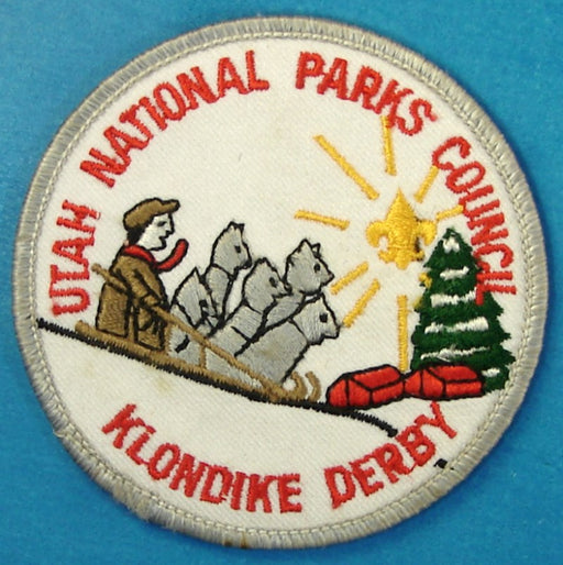 1984 Utah National Parks Klondike Derby Patch