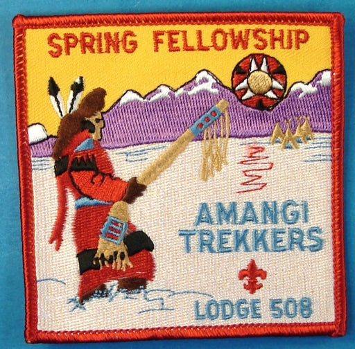 Lodge 508 Patch Amangi Chapter Spring Fellowship