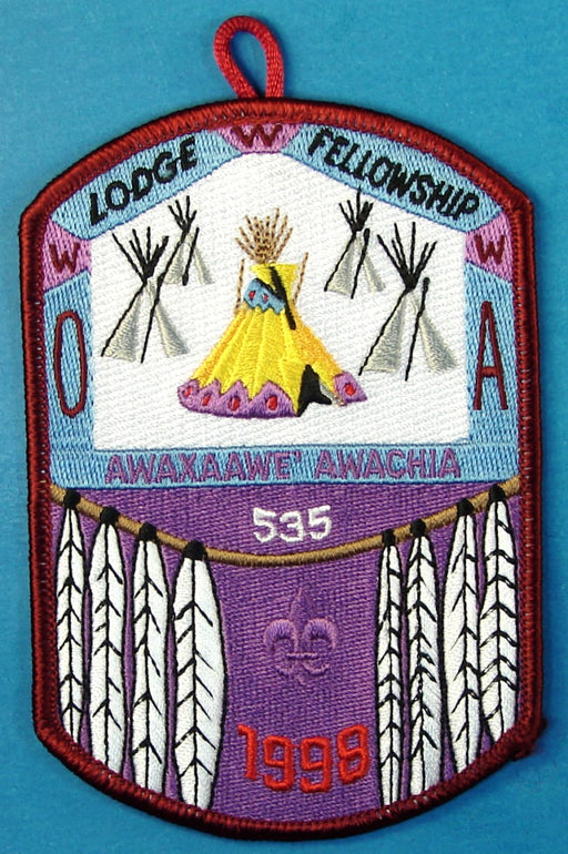 Lodge 535 Patch eX 1998