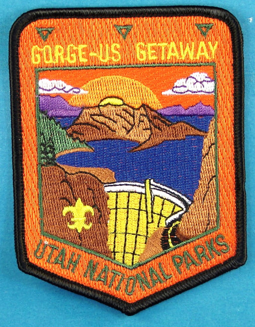 1990 Utah National Parks Gorge-Us Getaway Patch