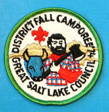 Great Salt Lake Council 1974 Fall Camporee Patch