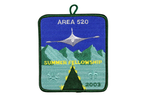 Lodge 520 El-Ku-Ta 2003 Summer Fellowship Patch