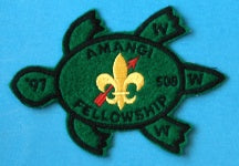 Lodge 508 Patch Amangi Chapter Fellowship 1997