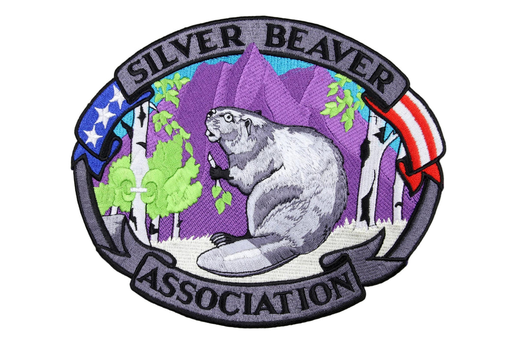 Silver Beaver Association Patch 2-3/4"