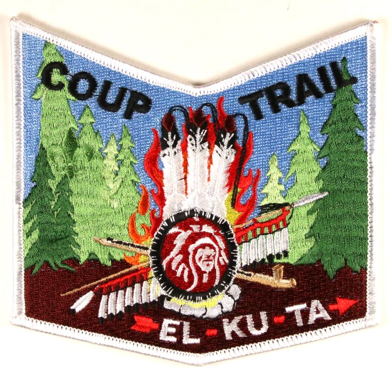 Lodge 520 2014 Coup Trail Chevron Staff