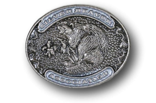 Silver Beaver Association Pin 3/4" Oval