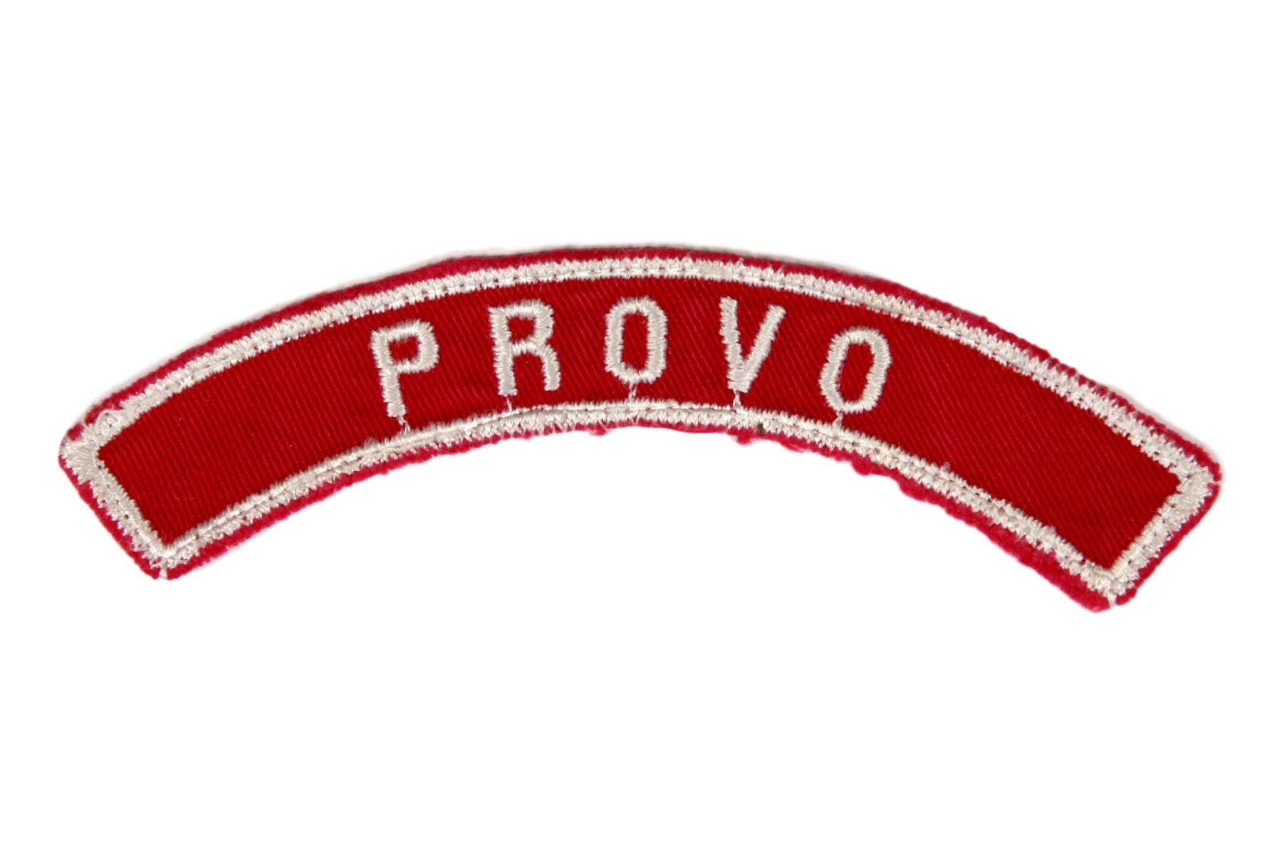 Provo Red and White City Strip