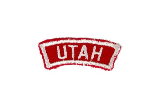 Utah Red and White State Strip