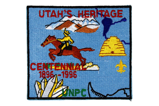 Utah's Heritage Centennial Patch NNW Utah