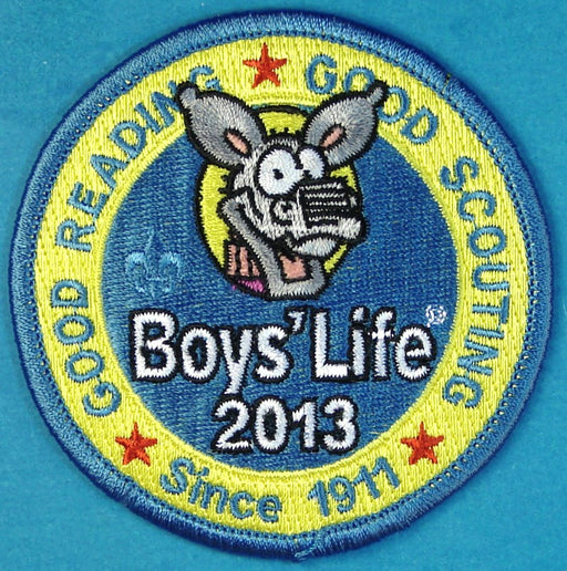 2013 NJ Boys' Life Good Reading Patch