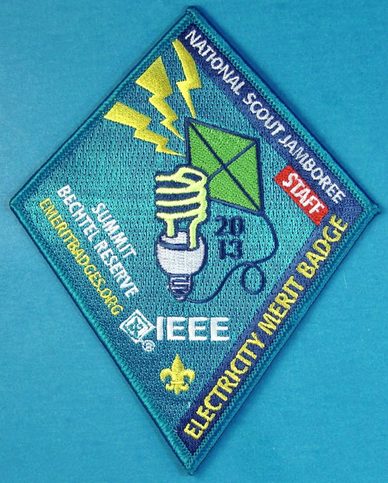2013 NJ Electricity Merit Badge Patch