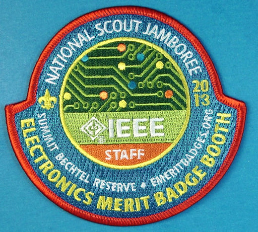 2013 NJ Electronics Merit Badge Patch