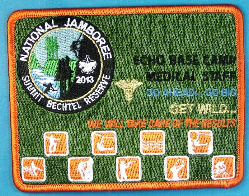 2013 NJ Echo Base Camp Medical Staff Patch