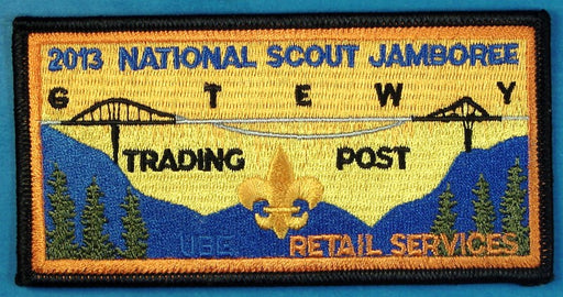 2013 NJ Gateway Trading Post Staff Patch