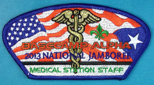 2013 NJ Base Camp Alpha Medical Staff Patch