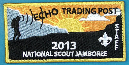 2013 NJ Echo Trading Post Staff Patch