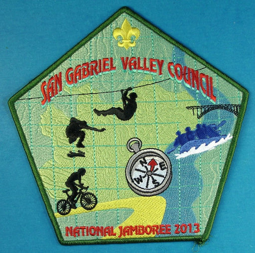San Gabriel Valley JSP 2013 NJ Jacket Patch