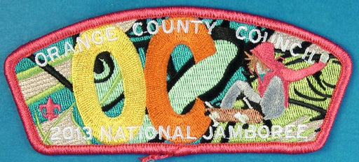 Orange County JSP 2013 NJ Pink Border