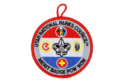 Utah National Parks Merit Badge Pow Wow Patch