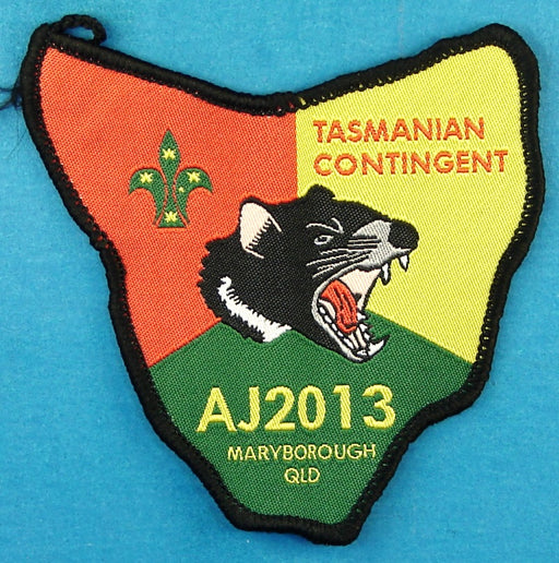 2013 Australian Jamboree Patch Tasmanian Contingent