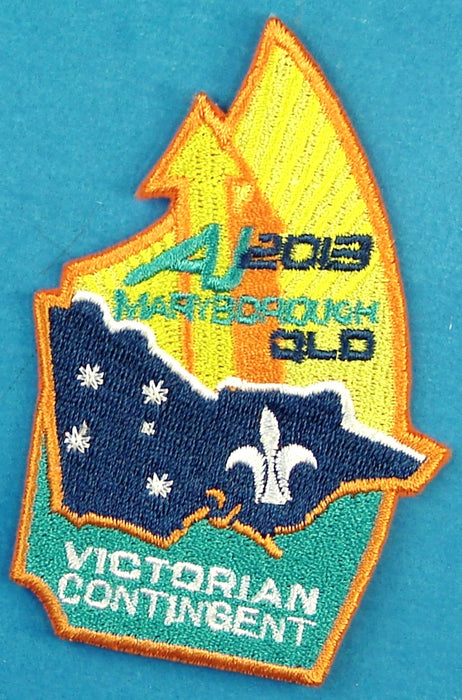 2013 Australian Jamboree Patch Victorian Contingent