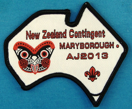 2013 Australian Jamboree Patch New Zealand Contingent