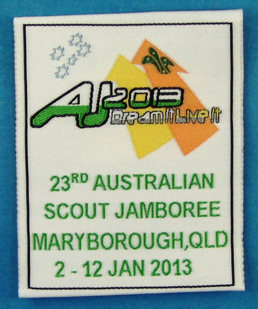 2013 Australian Jamboree Patch