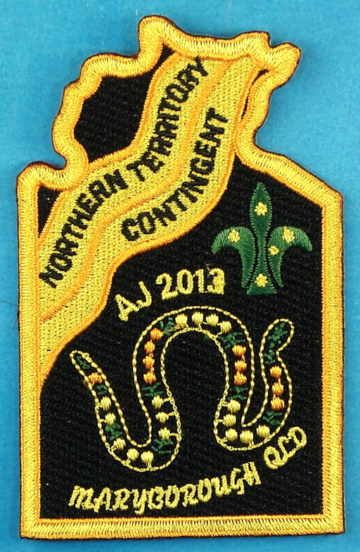 2013 Australian Jamboree Patch Northern Territory Contingent