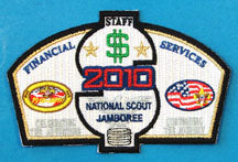 2010 NJ Financial Services Patch Black