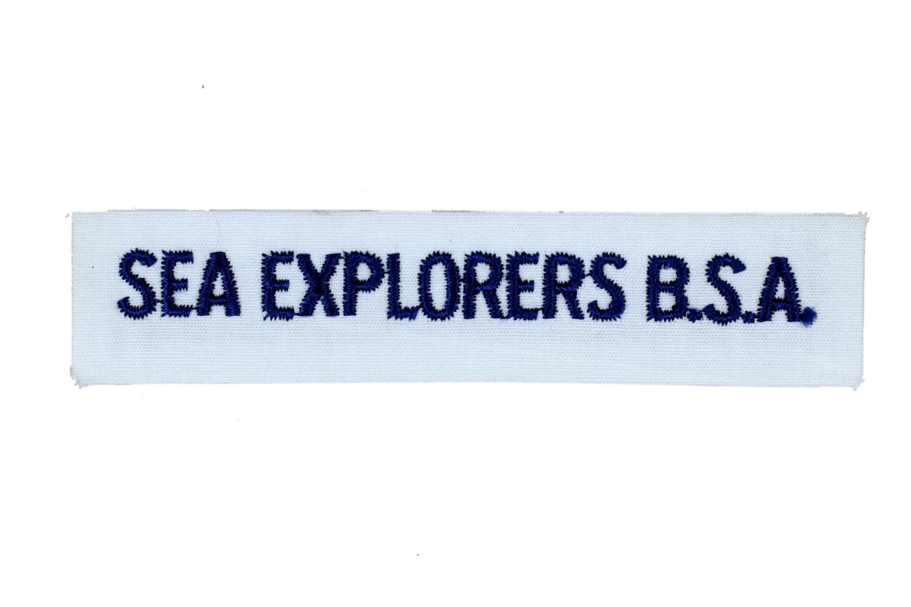 Sea Explorers B.S.A. Shirt Strip on White