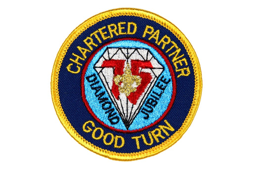 Chartered Partner Good Turn Patch Paper Back
