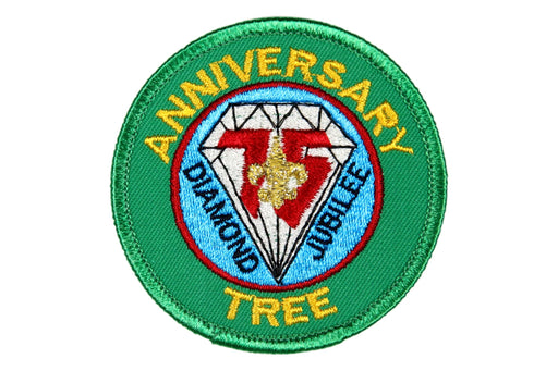 Anniversary Tree Patch Clear Plastic Back