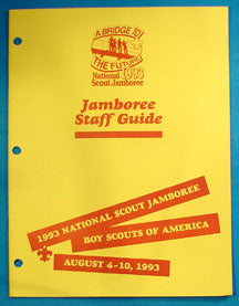1993 NJ Jamboree Staff Guide Book