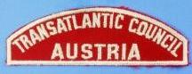 Transatlantic Council/Austria Red and White Council Strip
