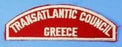 Transatlantic Council/Greece Red and White Council Strip